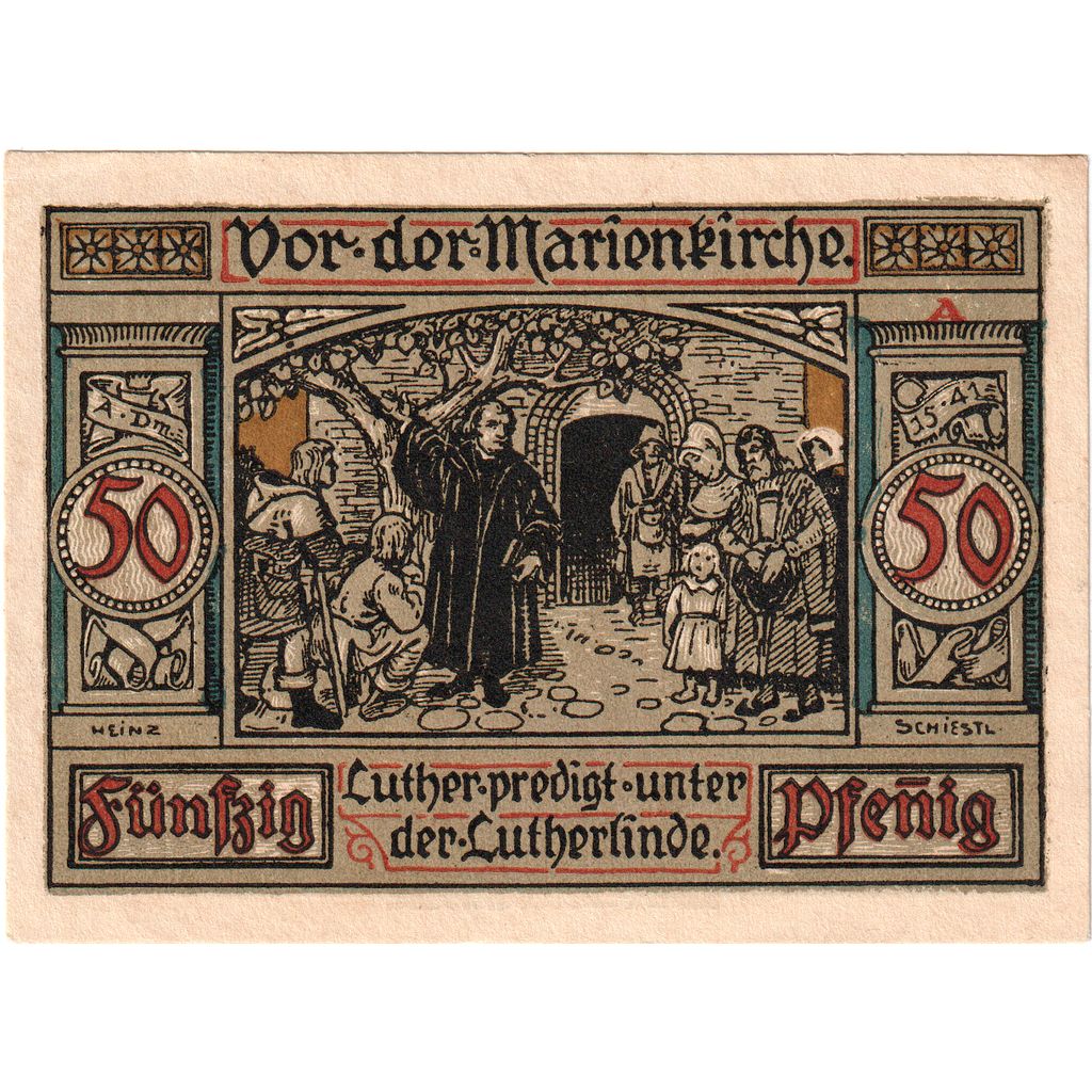 Germania, Treuenbrietzen, 50 Pfennig, SPL-