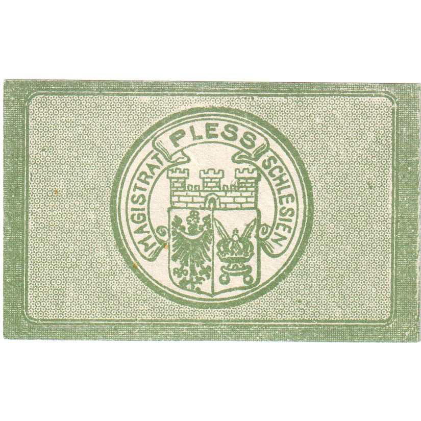 Germania, Pless, 10 Pfennig, 1921-12-31, SPL