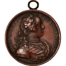 France, Medal, Louis XV, Le Pont de Saint-Germain-en-Laye, History, 1733