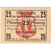 Germania, Pitschen, 25 Pfennig, 1920-06-11, SPL