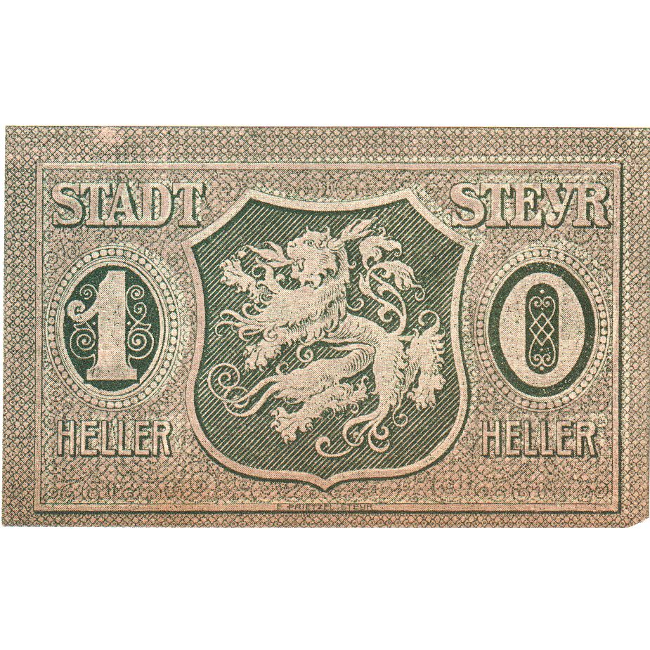 Austria, Steyr, 10 Heller, 1921-03-31, AU(50-53)