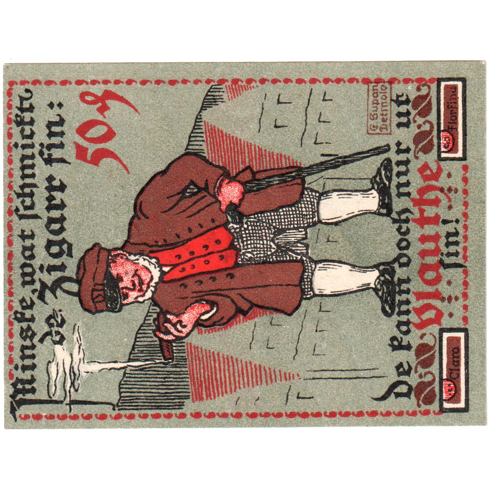 Germania, Vlotho, 50 Pfennig, SPL