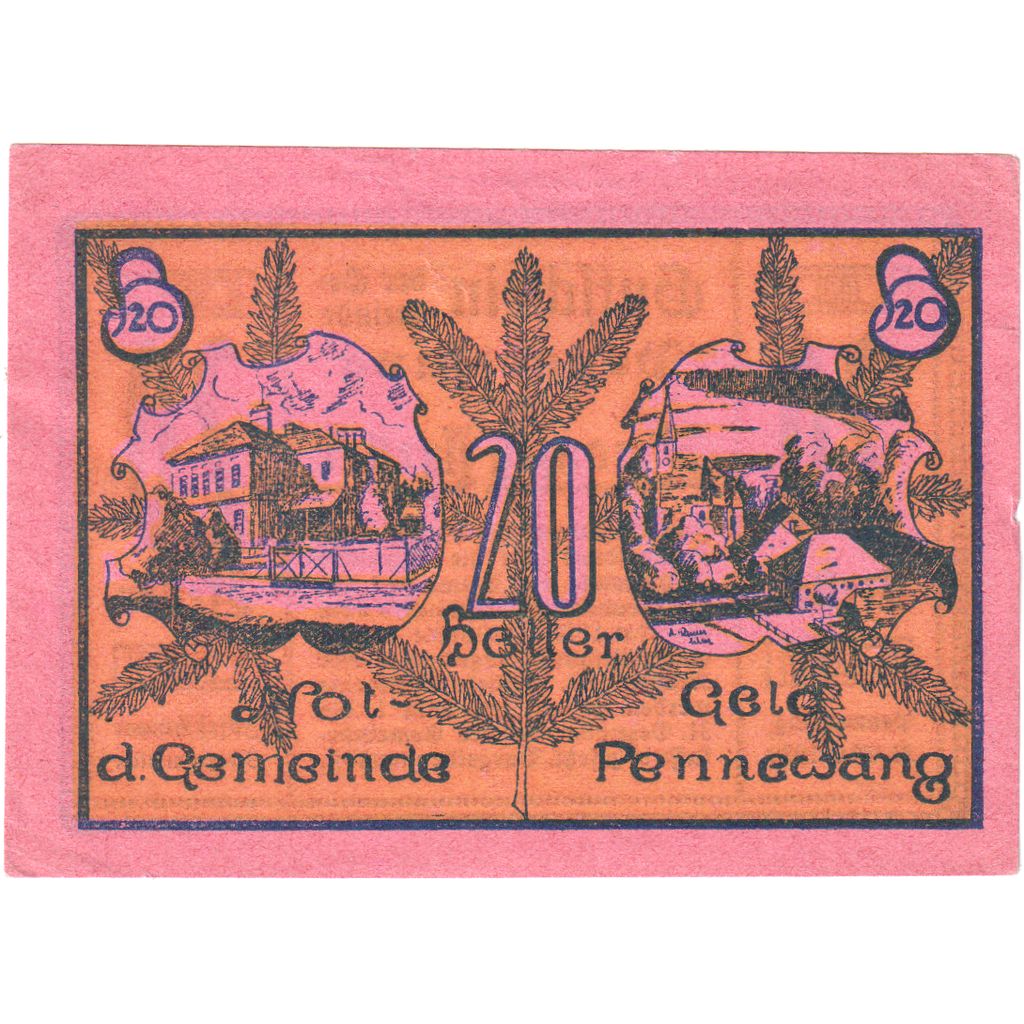 Austria, Pennewang, 20 Heller, 1920-12-31, BB+