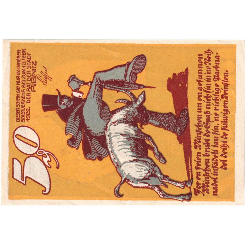 Alemania, Ribnitz, 50 Pfennig, 1922-02-15, SC