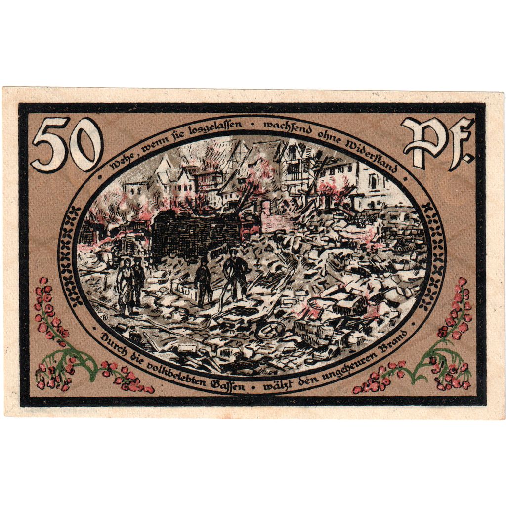 Alemania, Wasungen, 50 Pfennig, 1921-10-01, SC