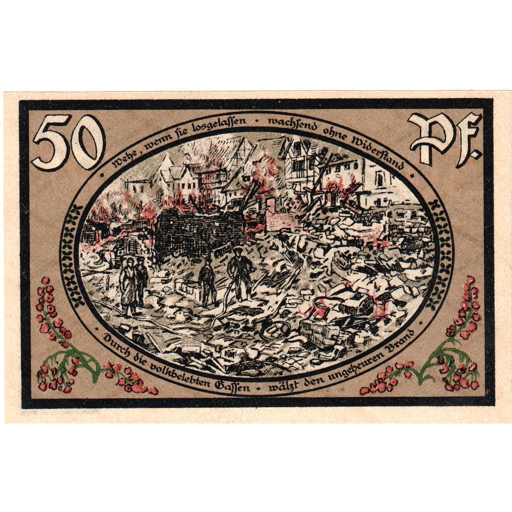 Alemania, Wasungen, 50 Pfennig, 1921-10-01, SC