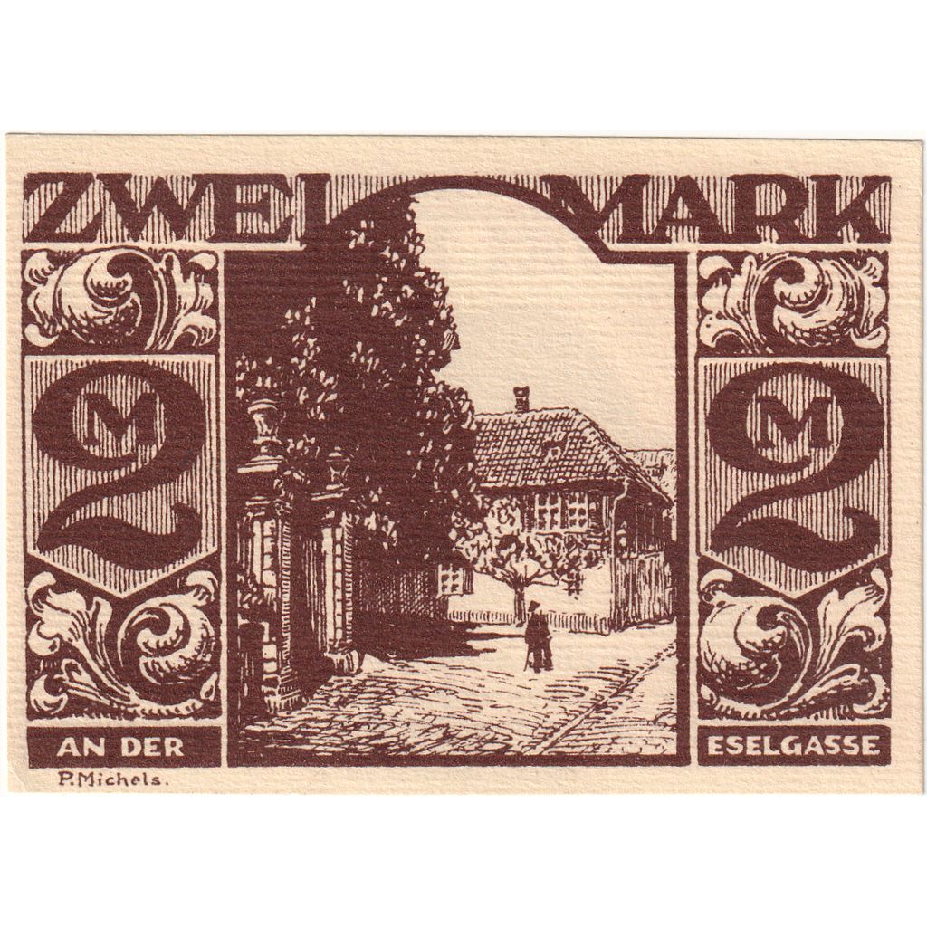 Germania, Paderborn, 2 Mark, 1921-11-10, SPL