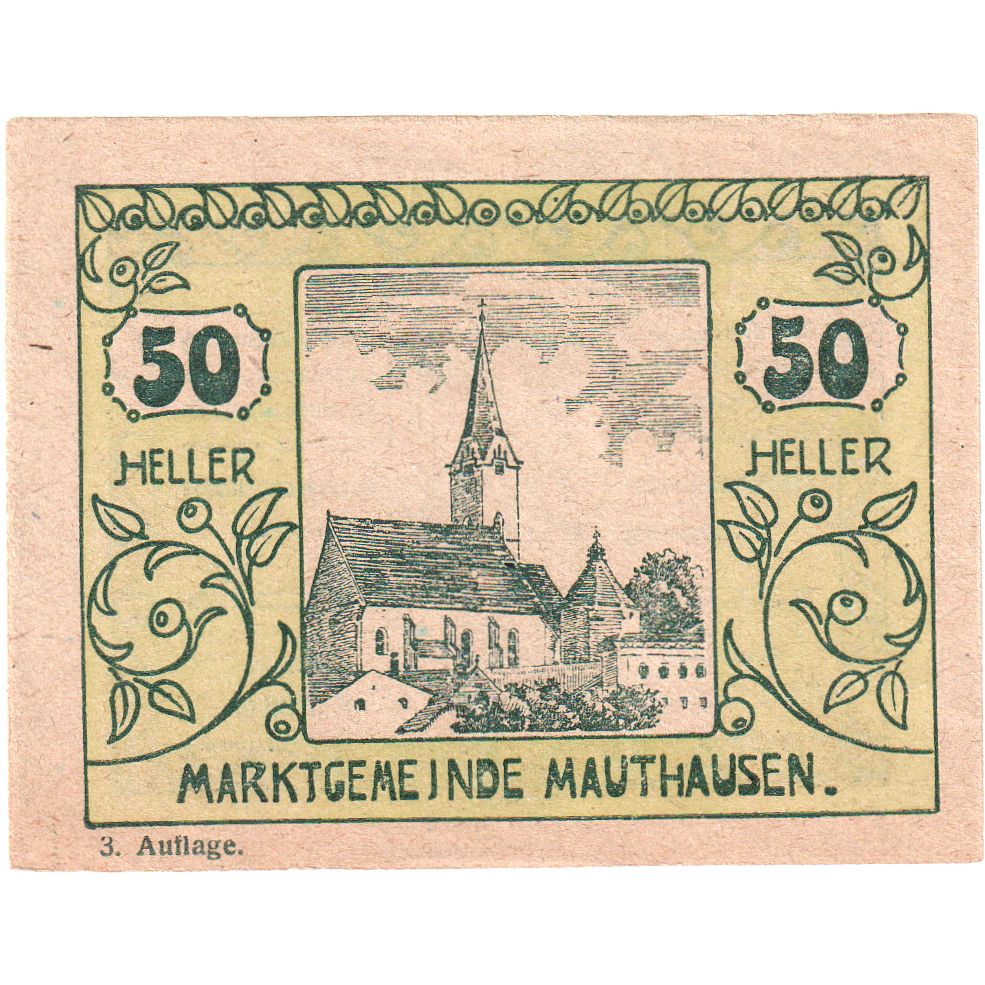 Austria, Mauthausen, 50 Heller, SC