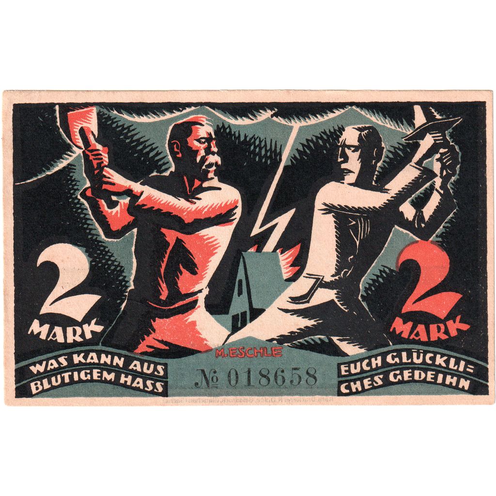 Germania, Glauchau, 2 Mark, SPL