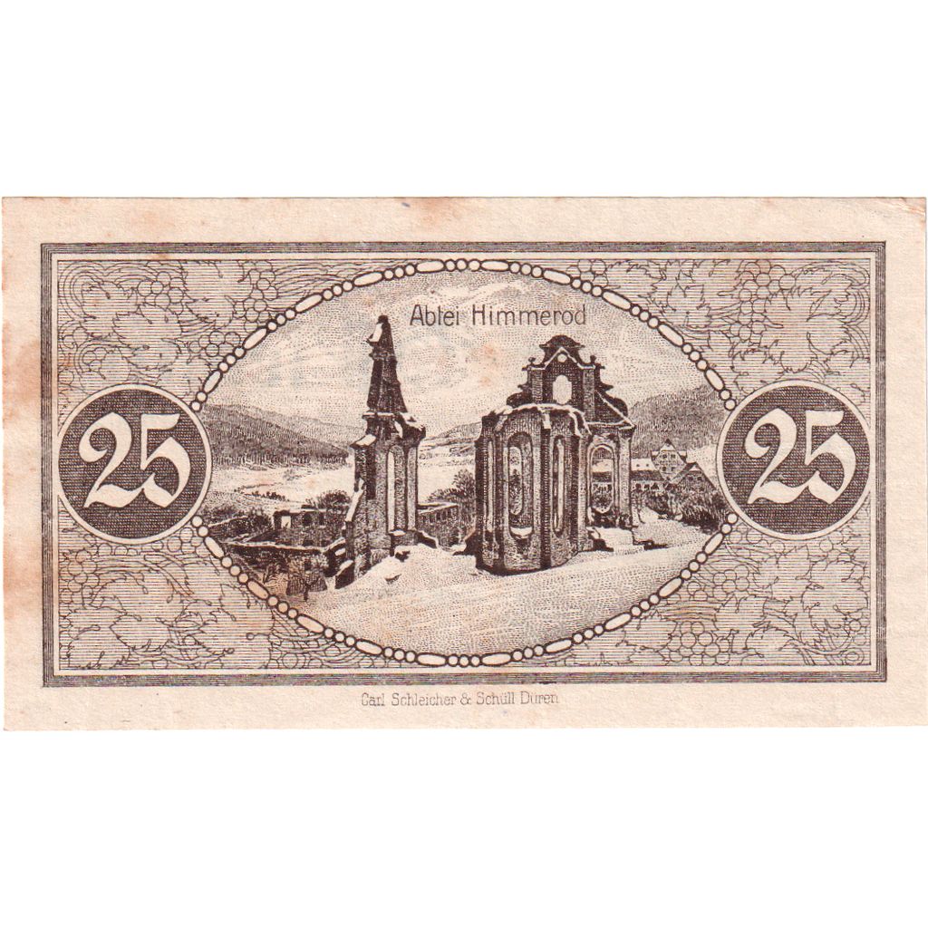 Deutschland, Kreis Wittlich, 25 Pfennig, 1919-09-15, SS