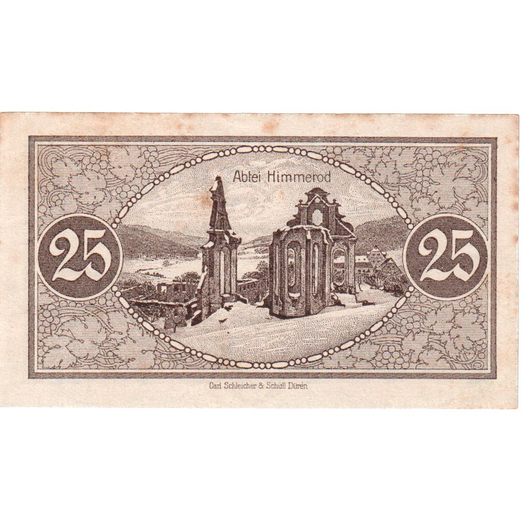 Deutschland, Kreis Wittlich, 25 Pfennig, 1919-09-15, SS