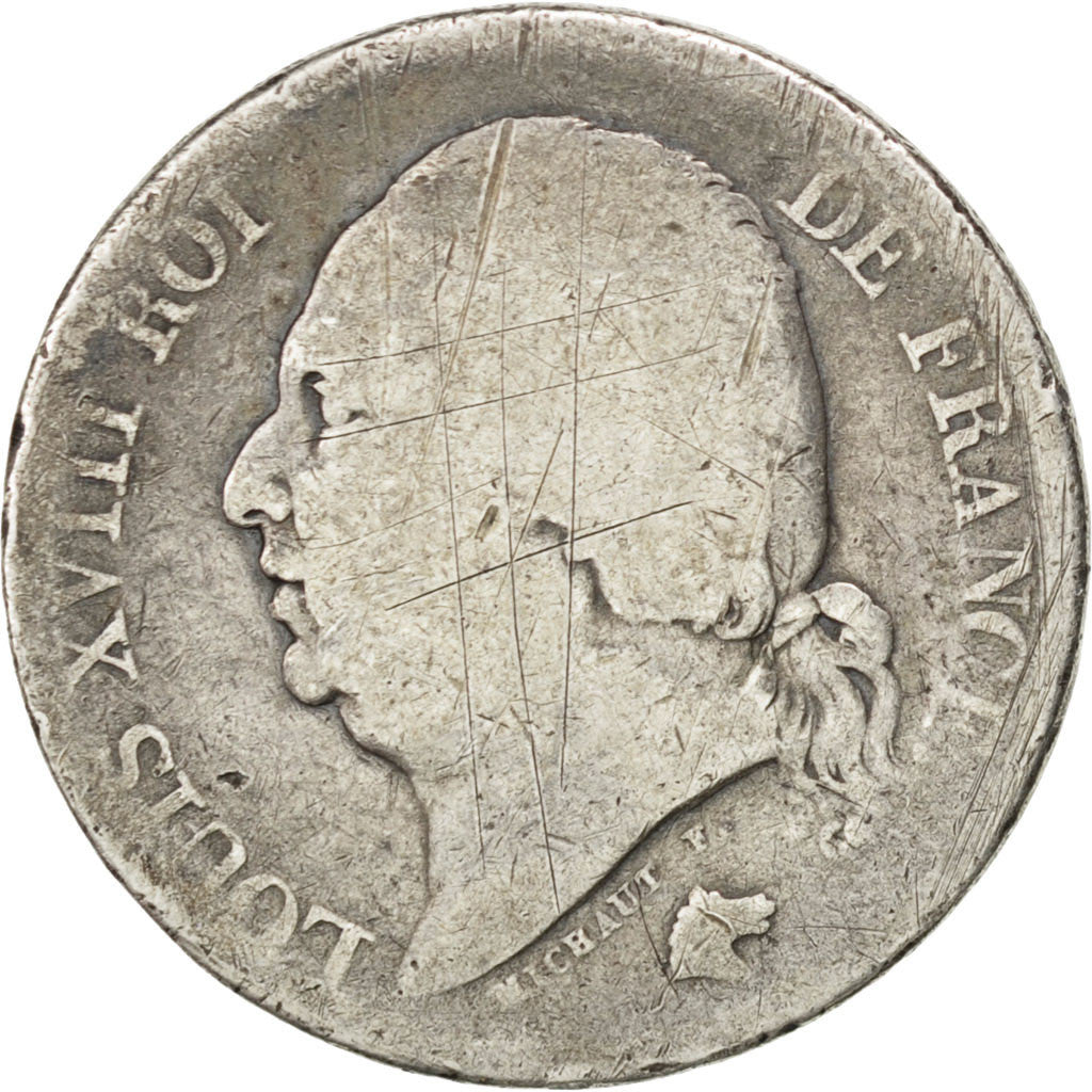Münze, Frankreich, Louis XVIII, Louis XVIII, 2 Francs, 1824, Toulouse, SGE