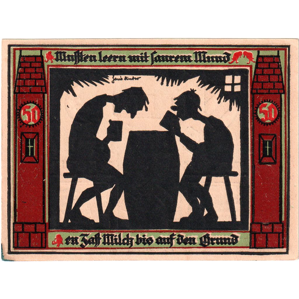 Deutschland, Glauchau, 50 Pfennig, 1921-05-01, VZ