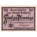 Germania, Schleiz, 50 Pfennig, 1919-08-25, SPL