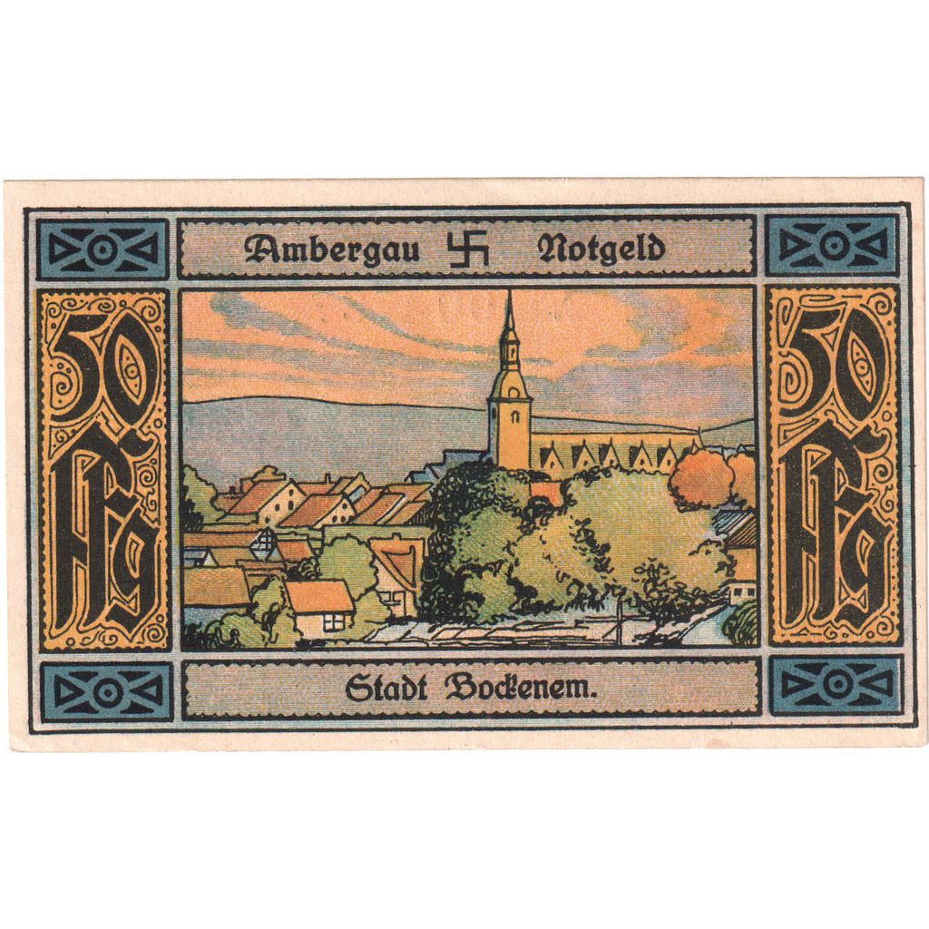 Germania, Bockenem, 50 Pfennig, 1923-12-31, SPL