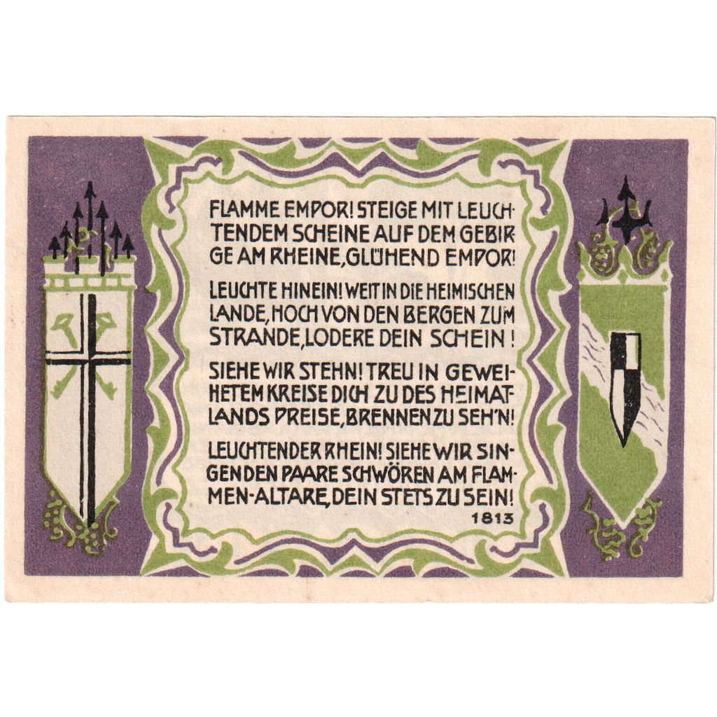 Deutschland, Koenigswinter, 50 Pfennig, 1921-11-01, UNZ-