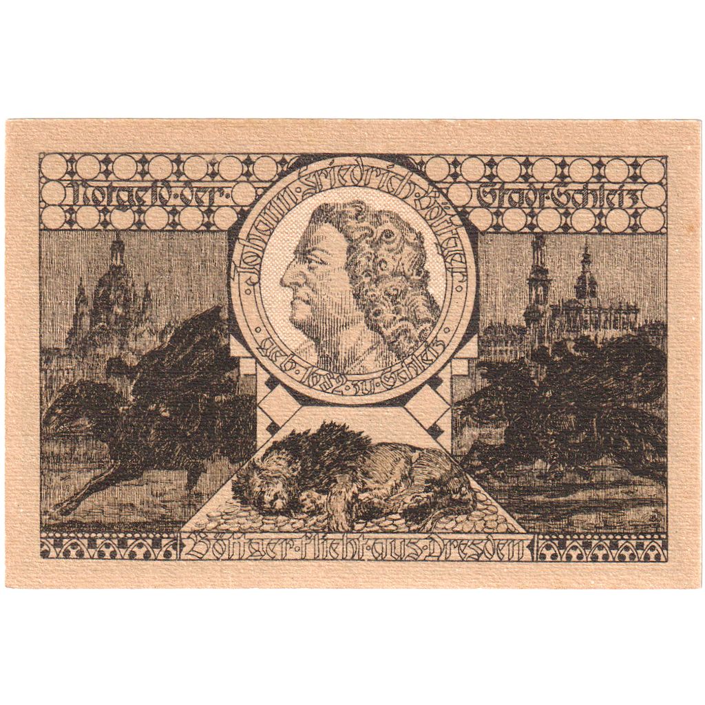 Germania, Schleiz, 50 Pfennig, 1921-12-01, SPL