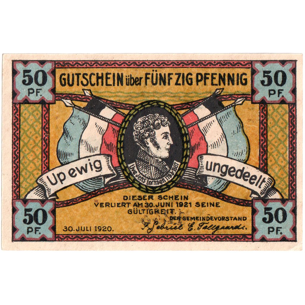 Duitsland, Steinfeld, 50 Pfennig, 1921-06-30, SPL