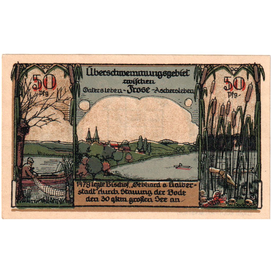 Duitsland, Frose in Anhalt, 25 Pfennig, 1921-06-27, SPL