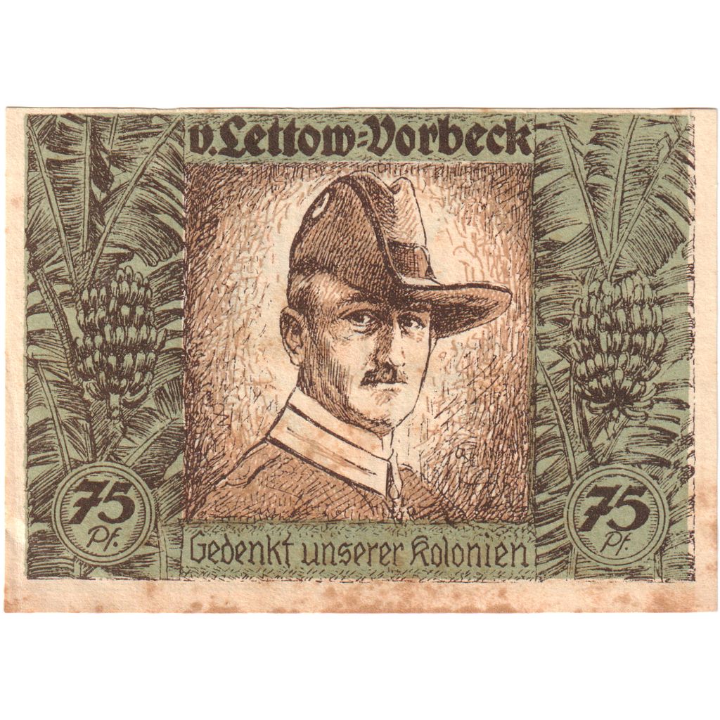 Germania, Berlin, 75 Pfennig, 1922-03-31, MB