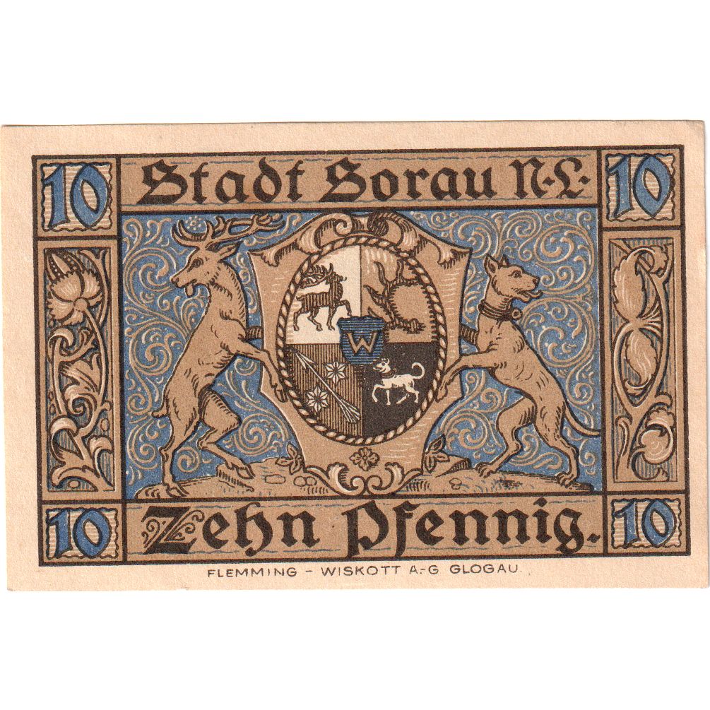 Deutschland, Sorau, 10 Pfennig, 1921-03-01, UNZ-