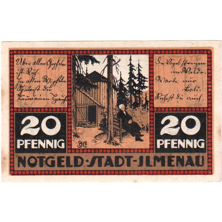 Deutschland, ilmenau, 20 Pfennig, 1921-01-01, VZ