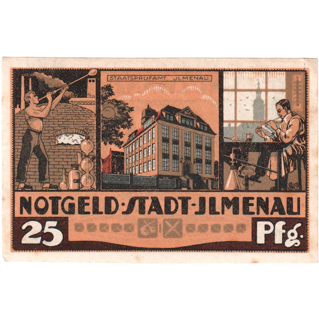 Germania, ilmenau, 50 Pfennig, 1921-01-01, BB