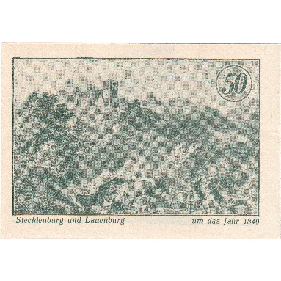 Germania, Stecklenberg, 50 Pfennig, SPL