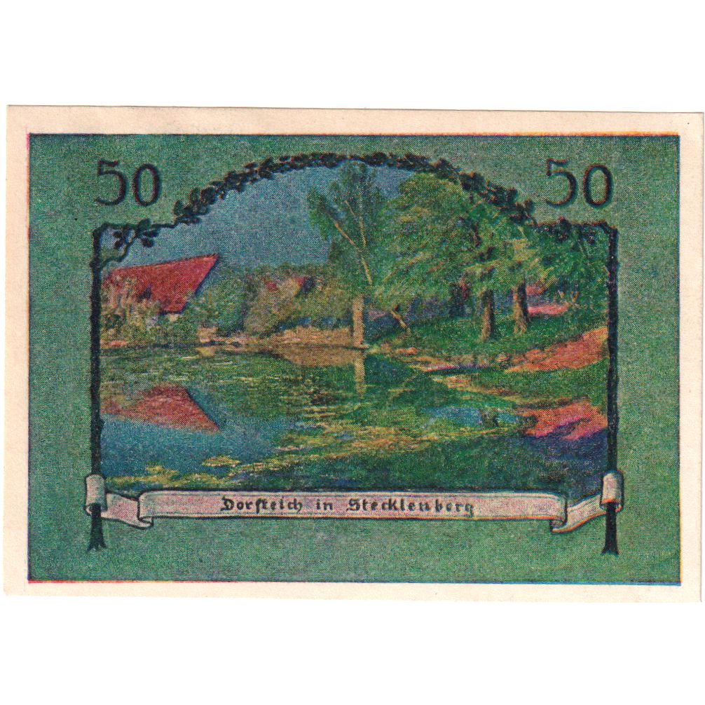 Duitsland, Stecklenberg, 50 Pfennig, 1921-07-01, SPL