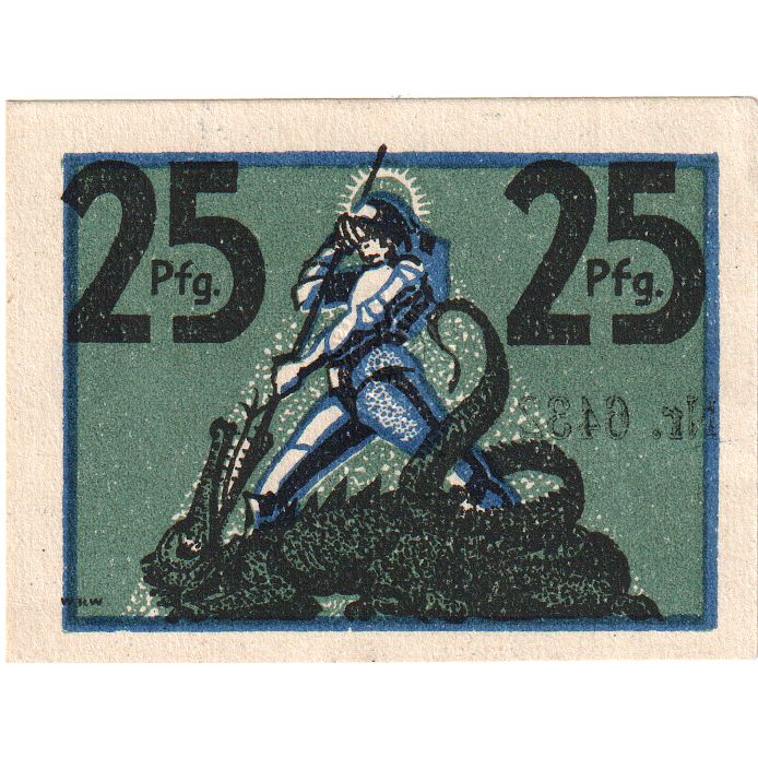 Deutschland, Eisenach, 25 Pfennig, 1919-11-20, UNZ-
