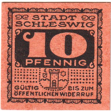 Duitsland, Schleswig, 10 Pfennig, 1920-05-31, SPL