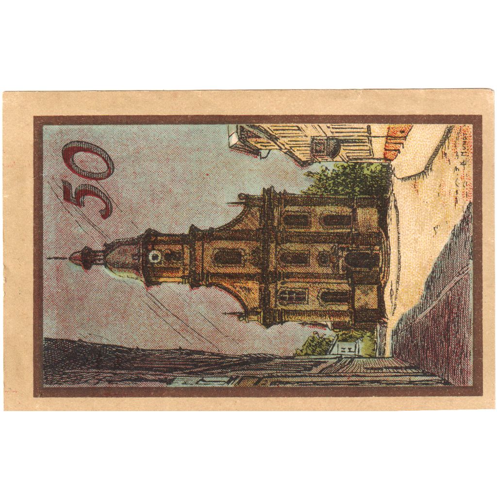 Germania, Suhl, 50 Pfennig, SPL-