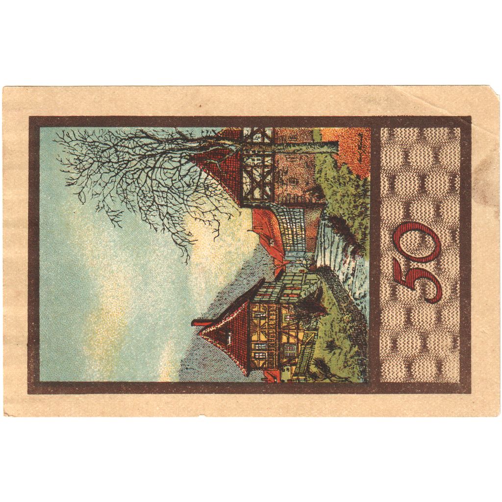 Germania, Suhl, 50 Pfennig, SPL-