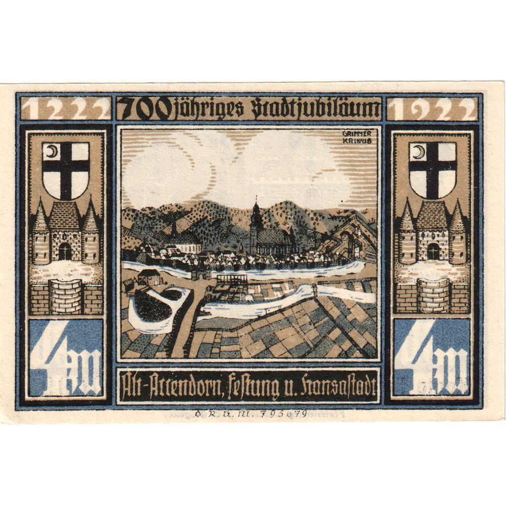 Germania, Attendorn, 4 Mark, SPL