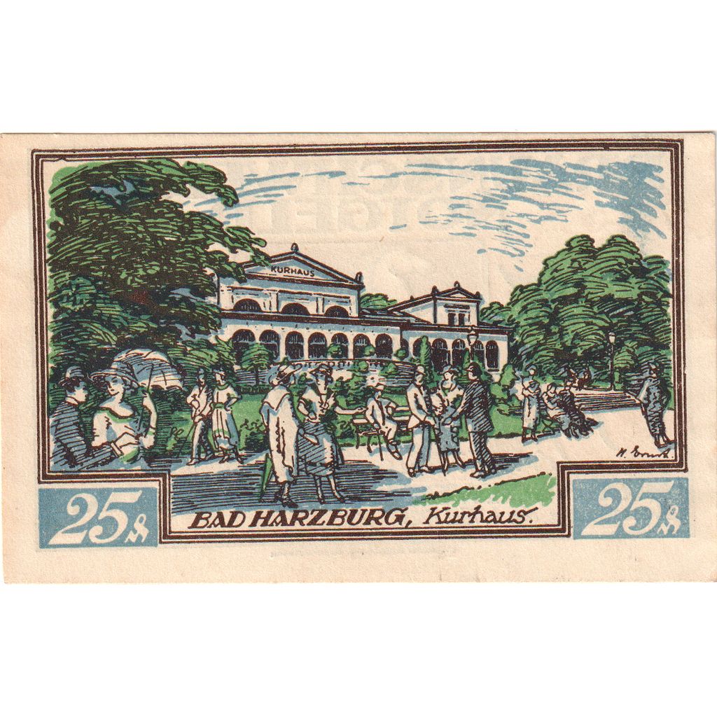 Duitsland, Braunschweig, 25 Pfennig, 1921-05-01, SPL