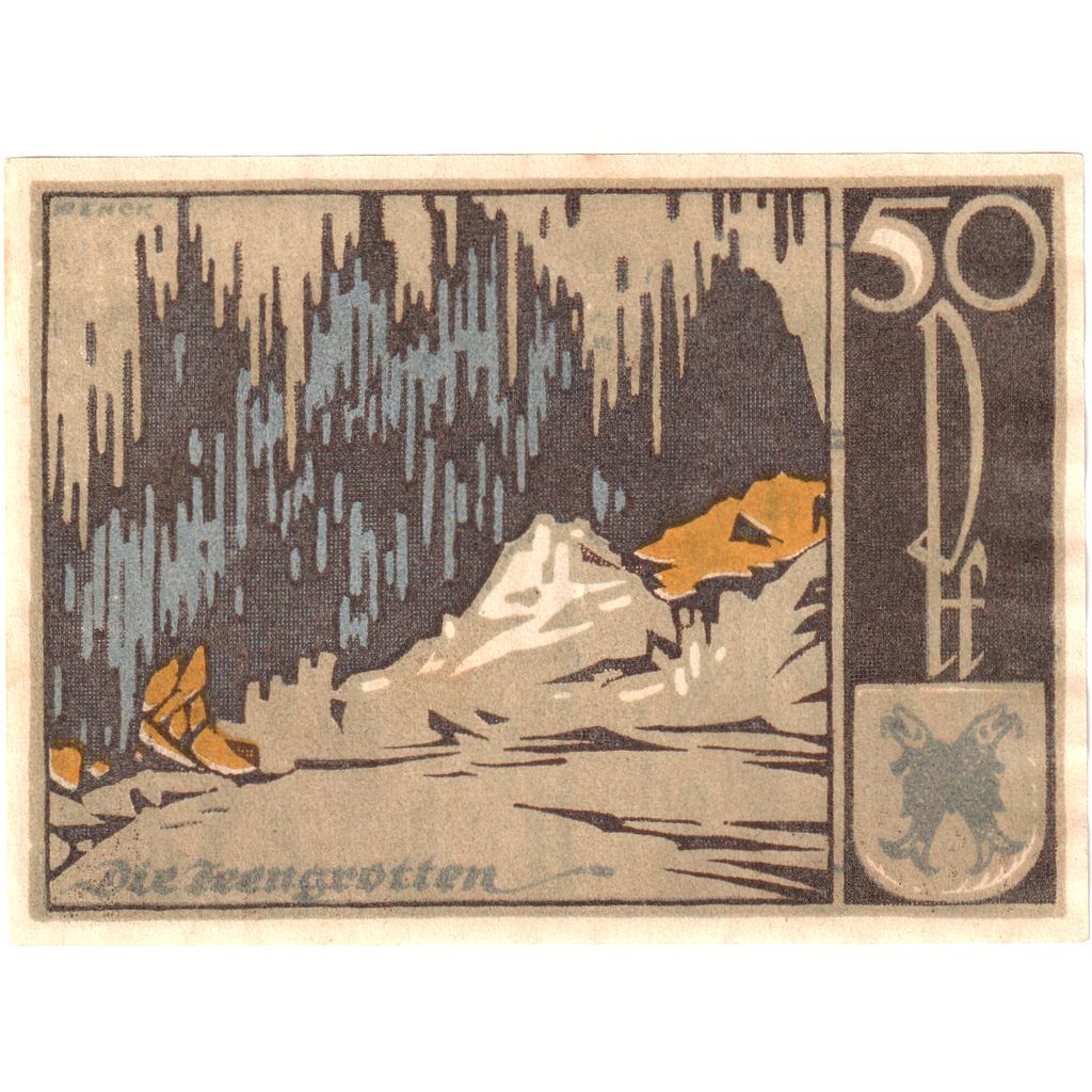 Alemania, Saalfeld, 50 Pfennig, 1921-04-15, SC