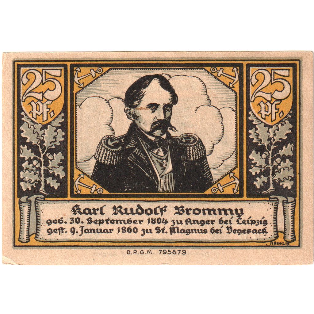 Alemania, Brake, 25 Pfennig, SC