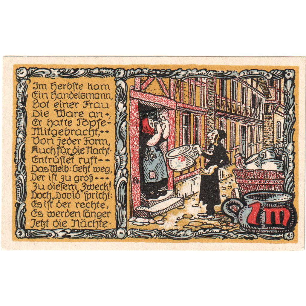 Duitsland, Beverungen, 1 Mark, 1922-03-01, SPL