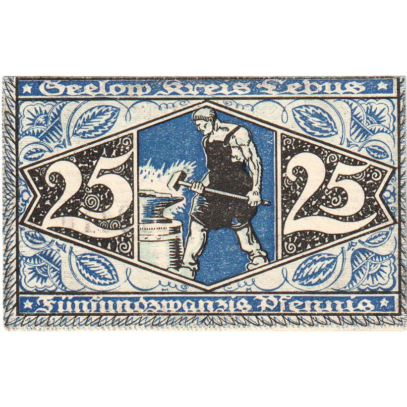 Alemania, Seelow, 25 Pfennig, 1920-07-01, SC