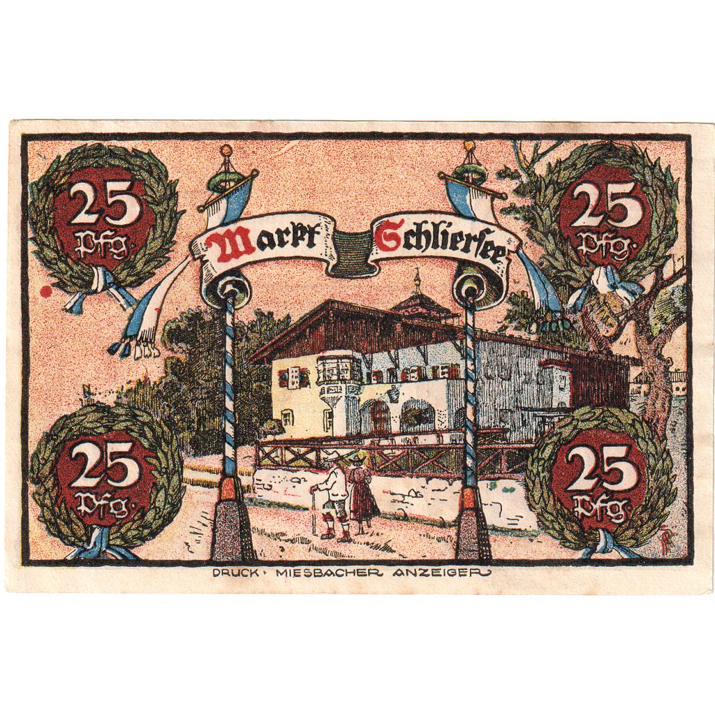 Alemania, Schliersee, 25 Pfennig, 1921-06-15, MBC+