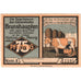 Deutschland, Brunshaupten, 75 Pfennig, UNZ-