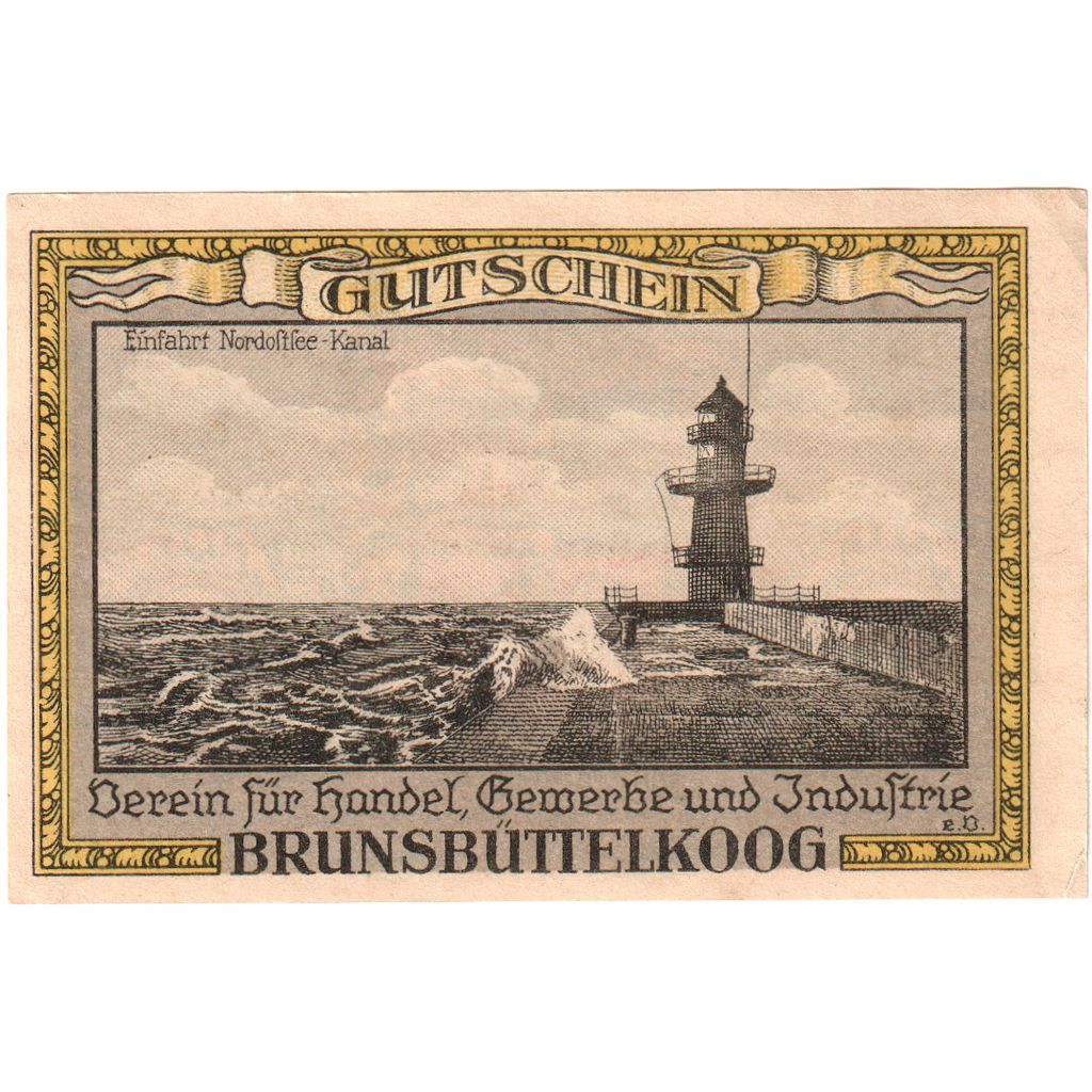 Duitsland, Brunsbüttelkoog, 25 Pfennig, 1922-01-31, SPL