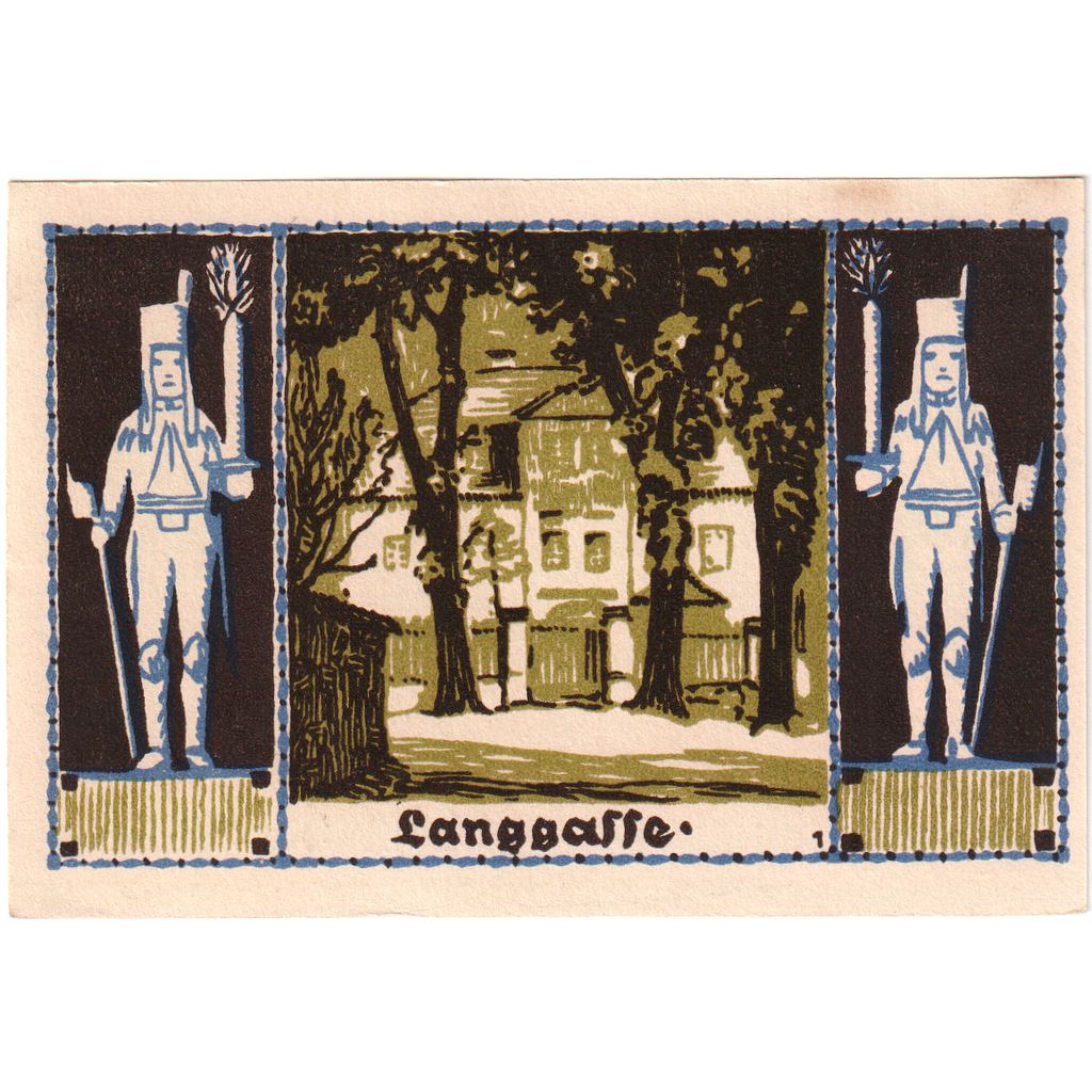 Duitsland, Schneeberg, 50 Pfennig, SPL