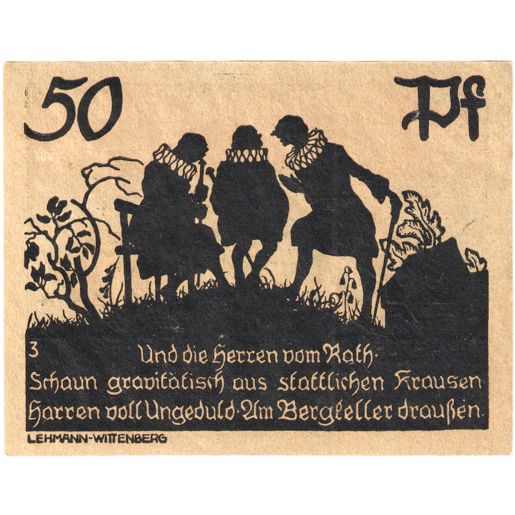 Duitsland, Schmiedeberg, 50 Pfennig, SPL