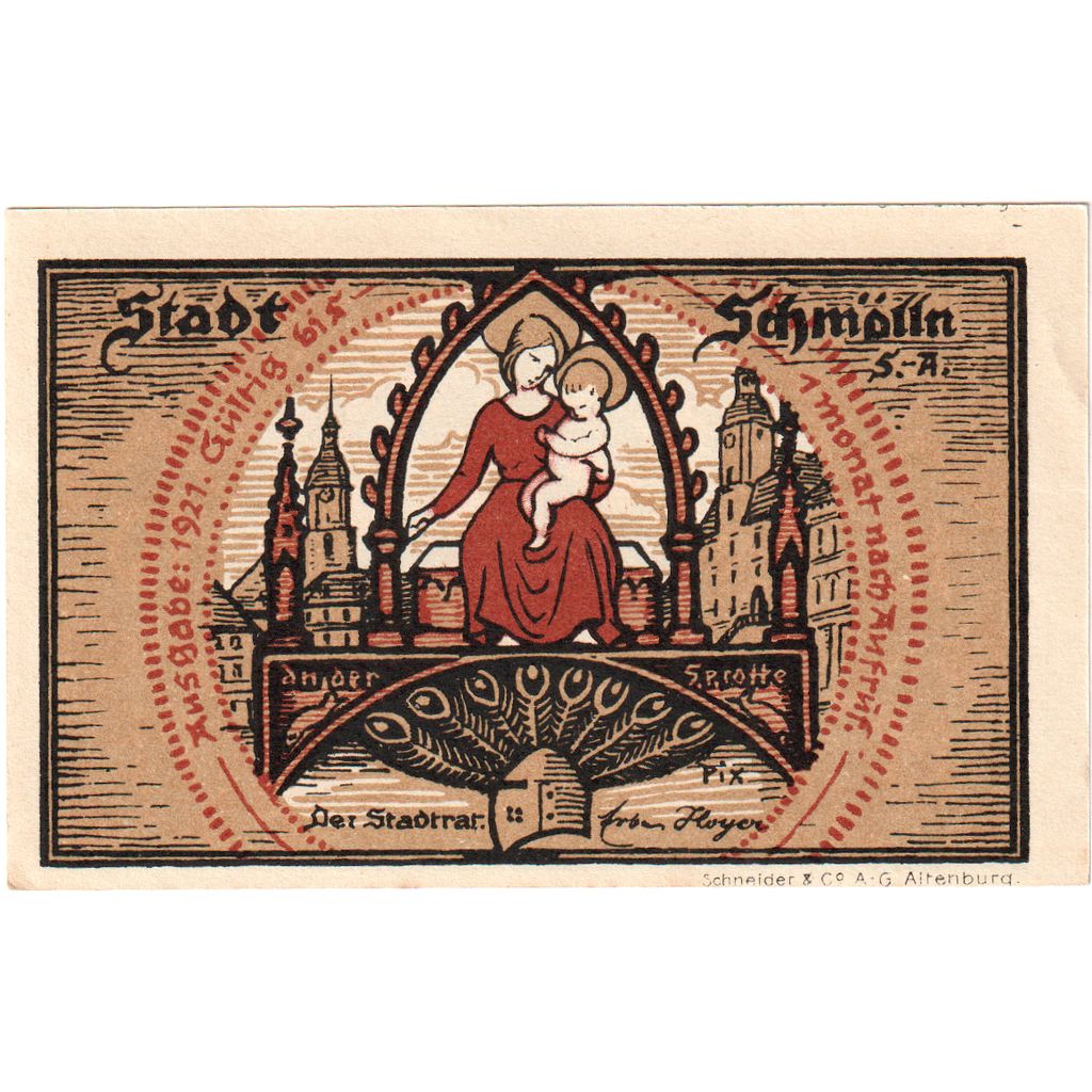 Duitsland, Schmolln, 10 Pfennig, SPL