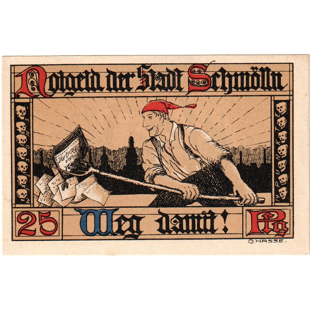 Duitsland, Schmolln, 25 Pfennig, SPL