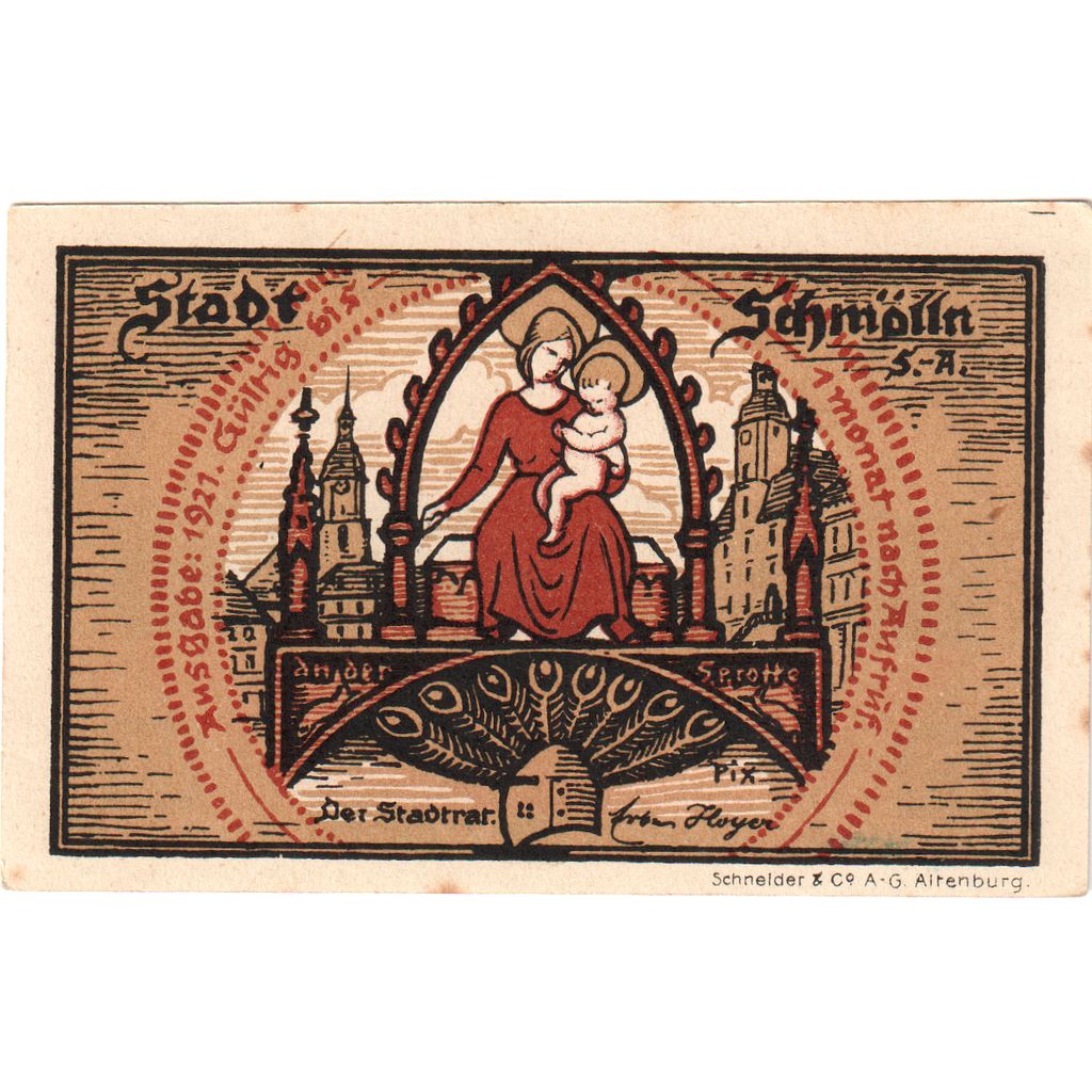 Duitsland, Schmolln, 75 Pfennig, SUP