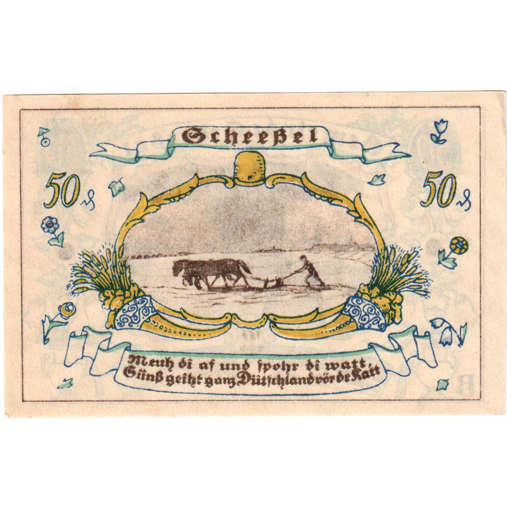 Duitsland, Scheessel, 50 Pfennig, 1921-01-01, SPL