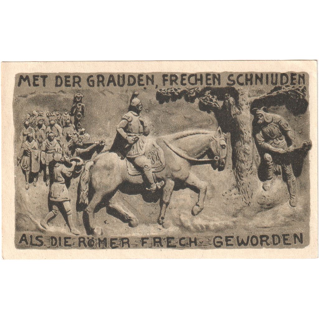 Deutschland, Horn, 50 Pfennig, 1921-06-01, UNZ-