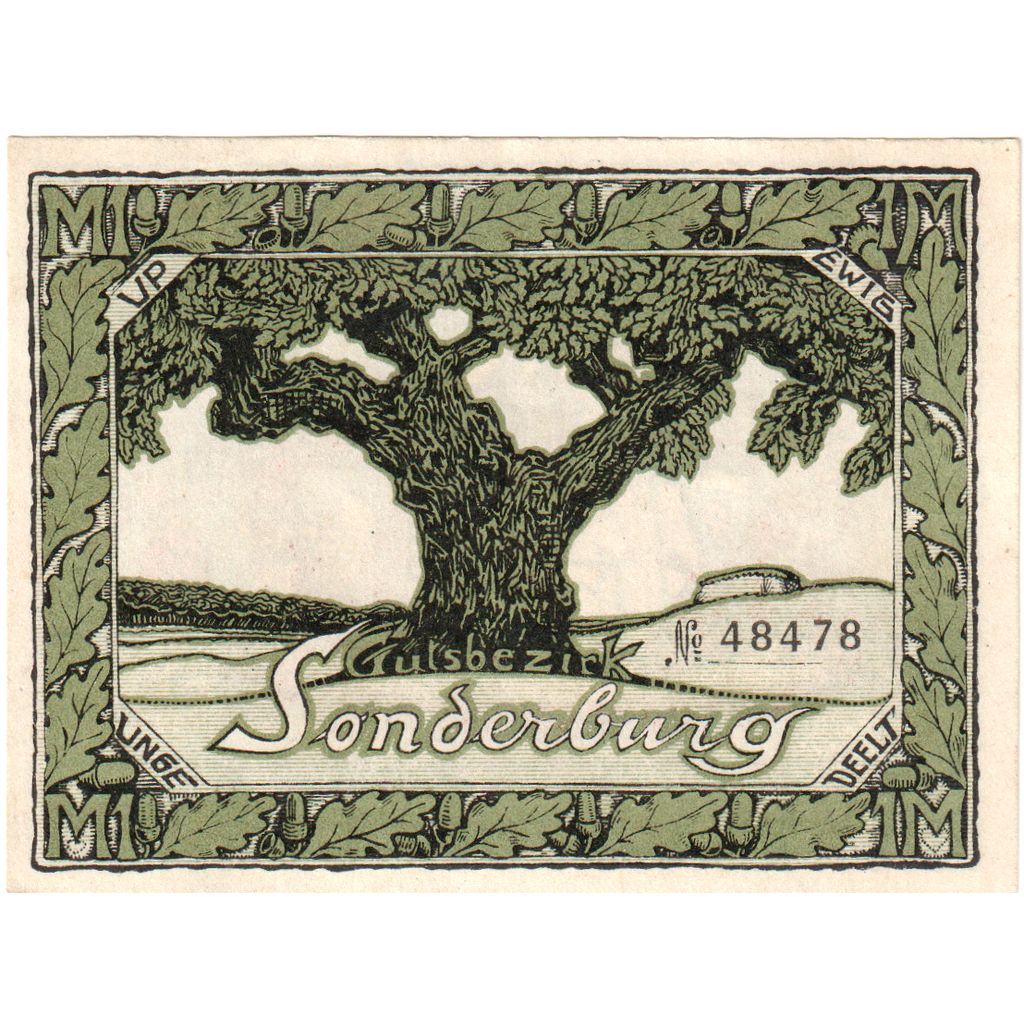 Germany, Süderholz, 1 Mark, 1919-11-01, UNC(63)